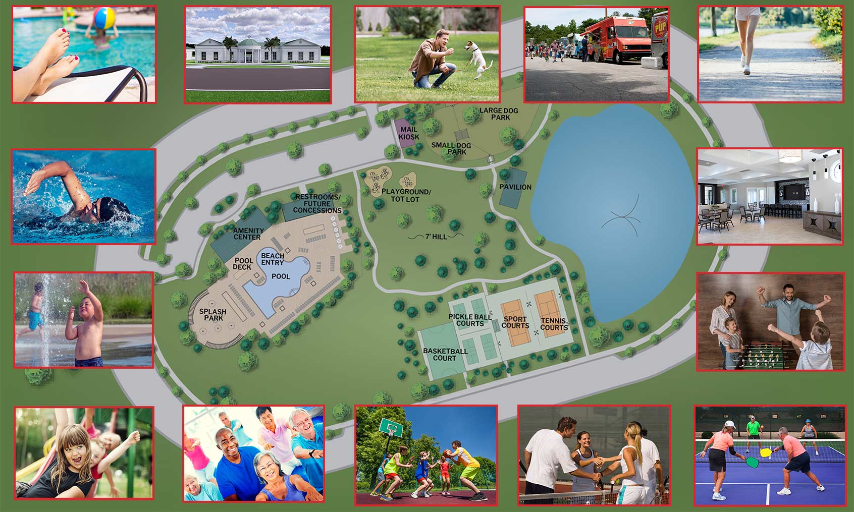 Inspiration Park Recreation Center at Centennial Park St. Lucie, Florida